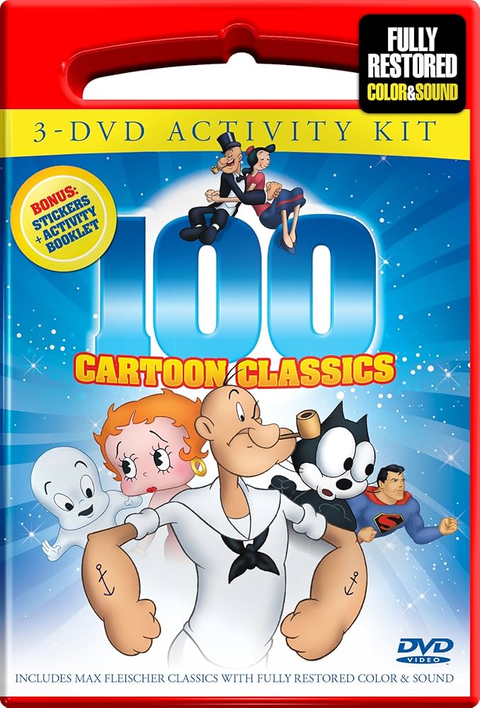Amazon.com: 100 Cartoon Classics : Bud Collyer, Jack Mercer